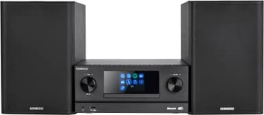 KENWOOD M-9000S-B Micro Système Hi-FI avec CD, Dab +, Radio Internet, Spotify, FM, Bluetooth, USB et Grand écran Couleur TFT