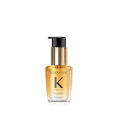 KÉRASTASE Elixir Ultime - L'Huile Originale - Huile Capillaire Nourrissante Multi-Usage - Soin Thermo-Protecteur Sans Rinçage - Huiles de Camélia, Marula & Argan - Tous Types de Cheveux - 30ml