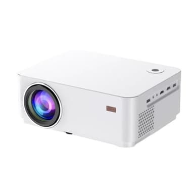 Iyalezirk Projecteur LED D5 1080P 5G WiFi Android avec mise au point numérique intelligente Full HD, projecteur vidéo pour cinéma maison, projecteur LCD, prise UE
