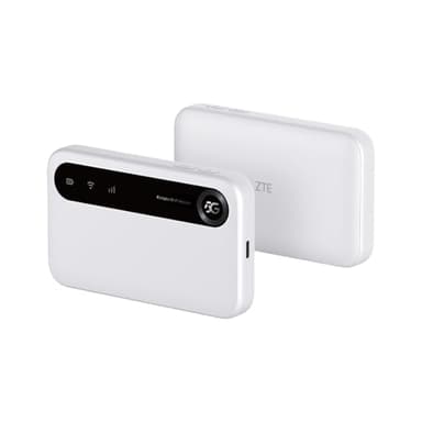 ZTE U50, Point d'accès WiFi Portable 5G avec Emplacement SIM débloqué, Modem-routeur 5G à Faible coût pour 32 appareils domestiques/Professionnels, 5G et 4G+, AX1800 WiFi 6, jusqu'à 32 appareils