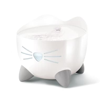 Catit Pixi Fontaine à Eau pour Chat 2,5 L Blanc