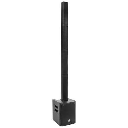 BoomToneDJ FuryLine 400 – Système de sonorisation portable 400 W, Bluetooth 5.0, TWS, DSP intégré, idéal concerts, plein air, fêtes, répétitions, livré avec housse, marque française fiable