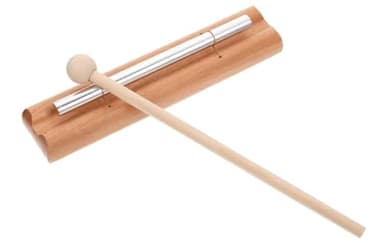 Energy Chime,Carillons De Percussion,Carillon Solo De Méditation,Carillon À Main En Bois Avec Maillet,Instrument À Percussion Tonalité Energy Chime,Pour Prière Yoga Guérison,Kiuiom