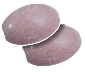 Provendi Savon Beige exfoliant Rotatif (Lot de 2) - Recharge à écrou. (Porte Savon Non Inclus)