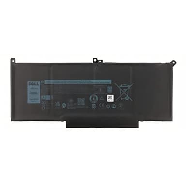 Dell Piles Batterie Enhanced Capacity 60Wh 4-cellules 7500mAh Latitude 7480 7280 7490 7390 7380 7290 P73G P28S Type : F3YGT 2X39G DM3WC KG7VF V4940 MYJ96