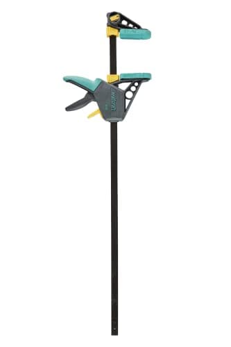wolfcraft 3033000 - Serre-Joint à une main EHZ PRO - Saillie 100 mm - Ouverture 700 mm - Force de Serrage 120 kg