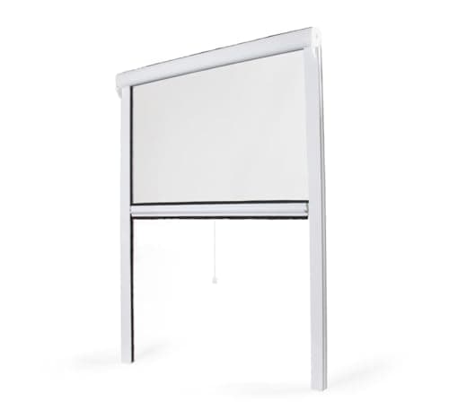 Moustiquaire Enroulable fenêtre PVC (L130cm x H160cm)