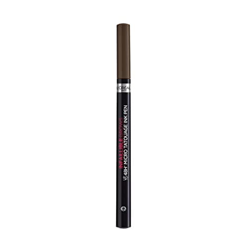 L'Oréal Paris - Feutre à Sourcils Micro-Précision au Fini Naturel - Technique Microblading - Unbelievabrow - Couleur : Ebony (109) - 6,4 g