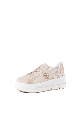 QUEEN HELENA Sneakers Casual Baskets Platform Léger Femme X29-15, X30 12 Beige, 37 EU