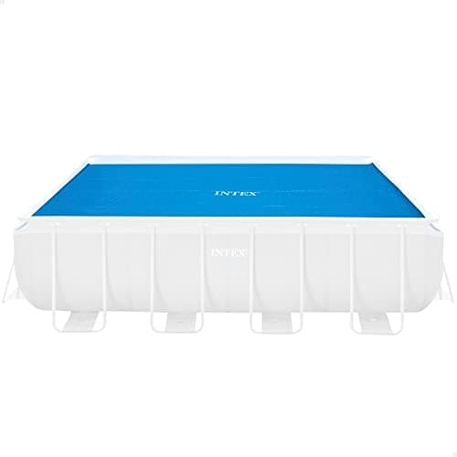 Intex Bâche Solaire rectangulaire pour Cadre Ultra Frame 488 x 244 cm Bleu