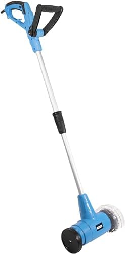 Güde 94317 GFR 401 Nettoyeur de joints (400 W, 890-1140 mm, changement de brosse sans outil), bleu