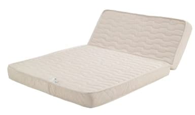 Provence literie Matelas Ferme pour BZ 140x190 x 15 cm - Dim Assise 60 cm - 5 Zones de Confort - ame Rembourrage 100% polesther