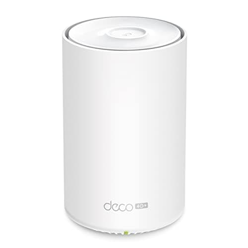 TP-Link Routeur 4G+ Deco X20-4G Mesh Routeur WiFi 6 Bi-Bande AX1800Mbps, 4G+ CAT6, 3 Ports Gigabit, HomeShield, Box 4G SIM, Modem 4G, Brancher et Utiliser, Compatible Avec Alexa