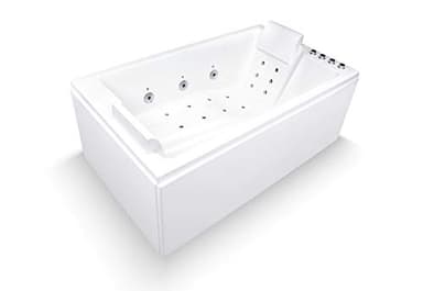 SPALINA Baignoire balnéo 2 Places CETANA Duo Wave L170xl100xH63cm, by