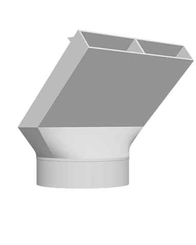 Adaptateur de tuyau de climatisation pour fenêtre de toit et fenêtre basculante - 14,5 cm de diamètre avec filetage universel pour climatiseur mobile