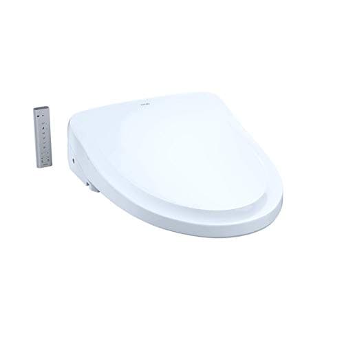 Toto Toilettes à Bidet Bidet Abattant WC avec Ewater + et ouverture et fermeture automatique Couvercle Classique Elongated Cotton White