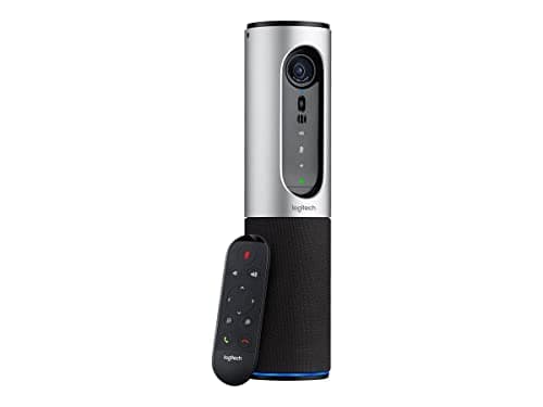 Logitech Connect ConferenceCam, Webcam Visioconférence, Full HD 1080p, Portable, USB, Skype for Business, Compatible Cisco Jabber
