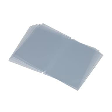 SECURIT - Inserts Avec Pochettes Transparentes Doubles A4 - Pour Porte-Menu, Carte des Vins - Pour Café, Bar, Restaurant - Lot de 10