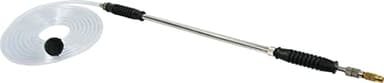 Multirex - Pulvérisateur Manuel INOX à Double Jet, 6-7m Portée, Buse Réglable, Lance Rétractable 40cm, pour Jardinage, Démoussage de Toitures, Nettoyage de Terrasses, Écologique