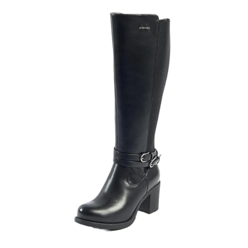 GABYLOU Bottes mollets larges 2XL - Modele Marta. Black23 .41