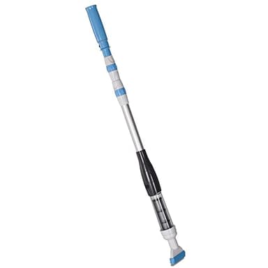 Outsunny Balai aspirateur pour Piscine Spa sans Fil avec Brosse avec Manche télescopique en 3 Sections