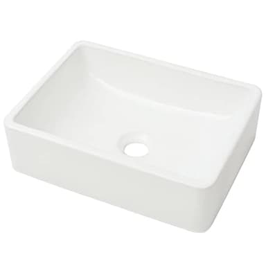 vidaXL Lavabo Céramique Lave-Mains Vasque Evier pour Salle de Bain Toilette