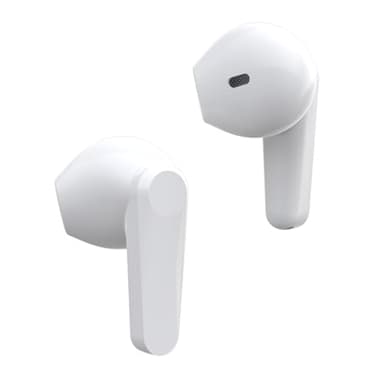 MAS CARNEY M1 Mini écouteurs sans Fil Bluetooth 5,1" avec Microphone intégré, véritable écouteurs sans Fil avec étui de Chargement- Blanc