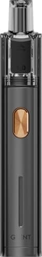 JUSTFOG GLENT Cigarette Électronique Kit Complet, Résistance Mesh, Puff Sans Nicotine, Batterie 1500 mAh, POD 3,5 ml, Tirage Automatique, charge USB-C, 5 Systèmes de Protection, (NOIR)