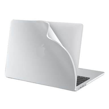 BlueSwan PP Coque Compatible avec MacBook Pro 13 Pouces M2 M1 2022-2017, A2338 A2251 A2289 A2159 A1989 A1708 A1706, Étui Meilleure Adaptation au Corps, Durable, Anti-Rayures, Housse - Mat Blanc