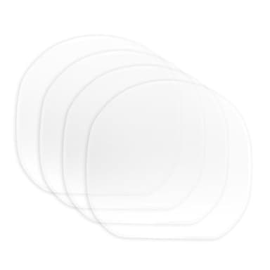 SUCHUANGUANG Raquettes de ping-pong, film de protection plus adhésif, couverture d'entretien transparente, raquettes de ping-pong, protections en caoutchouc, film adhésif