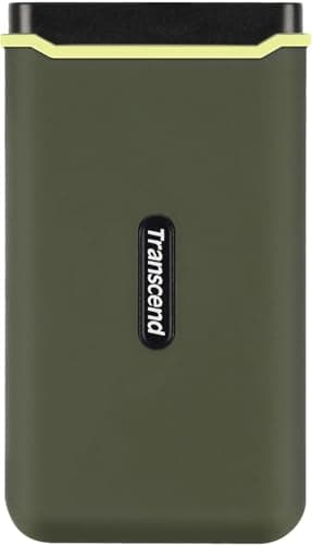 Transcend SSD Externe - 2 To - USB 3.2 Gen 2x2, Type-C, Anti-choc - TS2TESD380C