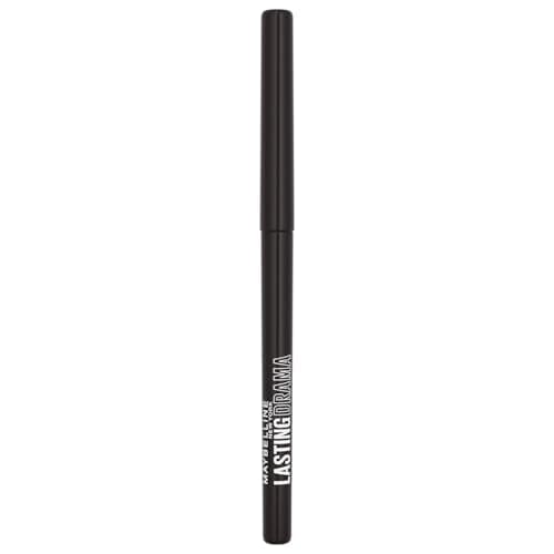 MAYBELLINE NEW YORK - Lasting Drama - Crayon Eyeliner Waterproof - Regard Souligné & Intense - Fini Mat Poudré - Tenue 36H* - Pointe Crayon Automatique - Formule Ultra Pigmentée - Black Out Drama