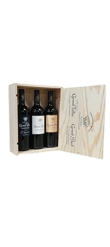 CHATEAU GRAND BERT & Château Grand Tuillac - Coffret Découverte 3 Bouteilles - Saint Emilion Grand Cru & Castillon Côtes de Bordeaux
