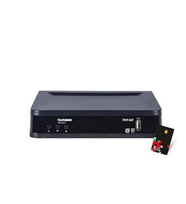 TELEFUNKEN TDSC 400 B DÉCODEUR Satellite TNTSAT HD (Vendu avec Carte TNTSAT)