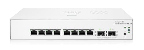 Hewlett Packard Enterprise HPE Aruba Instant On 1930 8G 2SFP Switch - Switch - L3 - Géré - 8 x 10/100/1000 + 2 x Gigabit SFP - Montage en rack