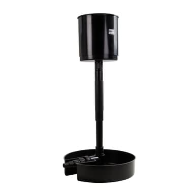 Aquaforte Ecumeur Flottant Sur Support, max. Débit jusqu'à 4,5 m3 Litres par Heure, Raccord de Bec 20253240mm, Hauteur 63 cm, L'Écumeur Flotte jusqu'à 80 cm, Convient pour une Surface D'eau D'environ 10 m2
