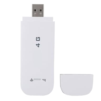 Modem USB 4G LTE, Adaptateur de Routeur Réseau sans Fil Portable, Clé de Point D'accès Wi-Fi Mobile de Poche avec Emplacement pour Carte SIM, pour Ordinateur de Bureau, Ordinateur Portable, Extérieur