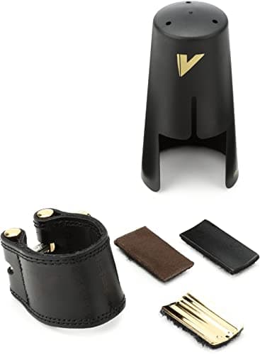Vandoren LC27P Ligature en cuir pour Saxophone Alto
