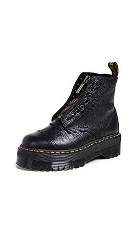 DR MARTENS Mixte Jungle Boot, Black Milled Nappa, 39 EU