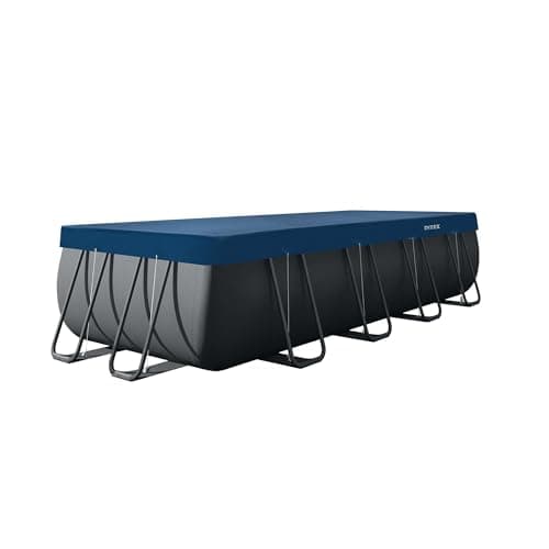 Intex - 28086 - Intex Bâche Hiver Piscine rectangulaire 5,49m x 2,74m - Epaisseur 50/100