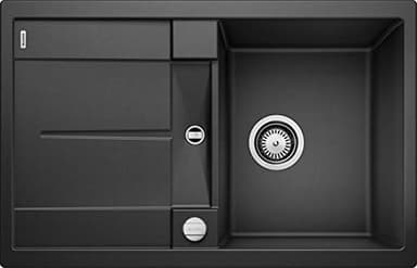 BLANCO Metra 45 S 513035 Évier de Cuisine Anthracite pour Meuble sous Évier de 45 cm