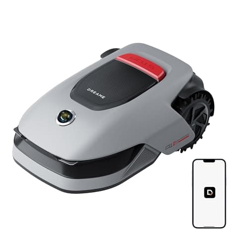 DREAME A1 Pro Tondeuse robotisée Intelligente, Tondeuse à Gazon robotisée sans Fil périmétrique, 2000 m², Contrôle Via App, OmniSense,Gestion intuitive des Zones, Évitement Intelligent des Obstacles