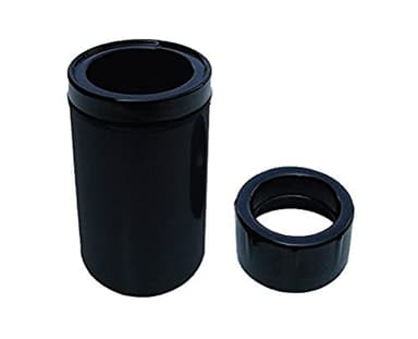 AquaForte Ecumeur Flottant 160mm avec réduction, Noir