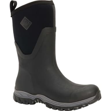 Muck Boots Femme Arctic Sport II Mid Bottes & Bottines de Pluie, Noir (Black/Black), 42 EU