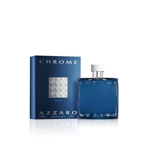 Azzaro Chrome, Eau de Parfum pour Homme en Spray Vaporisateur, Parfum Frais Intense, 100 ml