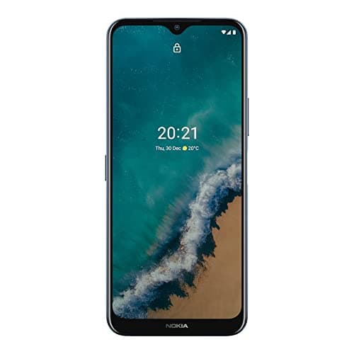 Nokia Smartphone G50 5G avec écran HD+ 6,8 Pouces, Android 11, 4 Go de RAM/64 Go de ROM, Batterie 5000 mAh, Triple caméra 48 MP, Charge Rapide 18 W, stabilisation vidéo Selfie – Bleu