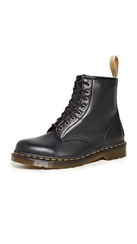 Dr Martens - Vegan 1460 - Boots - Mixte Adulte, Noir Black, 43 EU