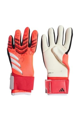 adidas Unisex Gants de gardien de but Predator Competition, Lucid Red/Black/White, 11