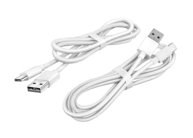Genérico Deux câbles USB de données de 1 m compatible avec JBL Flip 5 Eco Edition Câble de charge