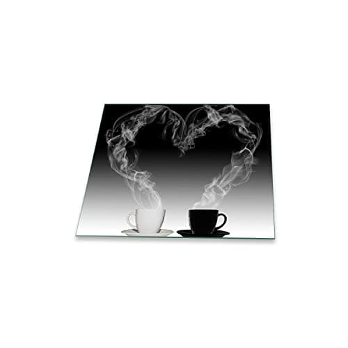 decorwelt | Protection Pour Plaque Induction Plaque de Cuisson 60x52 Deco Cuisine Verre trempé Couvercle Plaque de Protection Pour Plan De Travail Cuisson Vitrocéramique